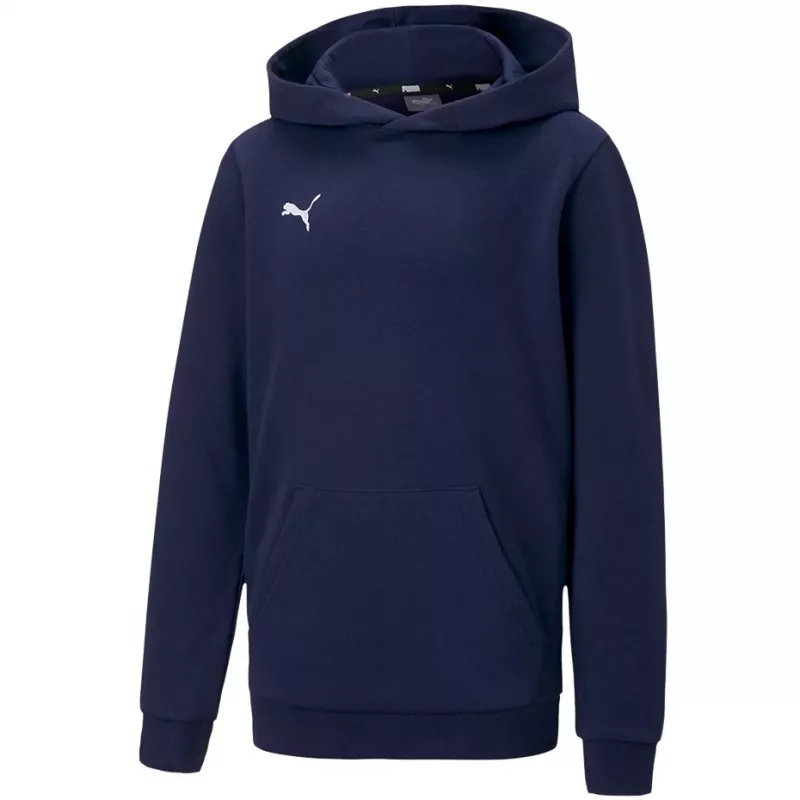 PUMA teamGOAL 23 Casuals sudadera con capucha Jr azul marino 656711 06 140