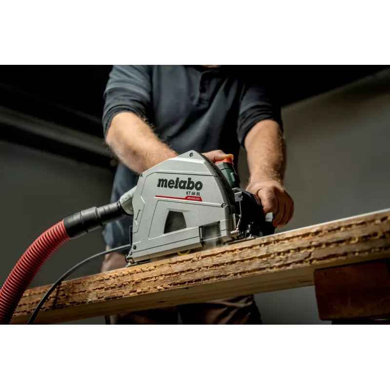 Metabo KT 66 BL sierra circular sin escobillas 1200 W, hoja de sierra de 190 mm, profundidad de corte 66 mm, en maletín