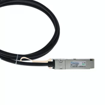 BlueOptics BlueLAN cable de conexión directa QSFP+ 2m, 40Gbps, Twinax pasivo, compatible con Molex 747641201