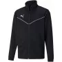 PUMA teamRISE chaqueta de entrenamiento Poly Jacket Jr sudadera negro 657393 03 164cm