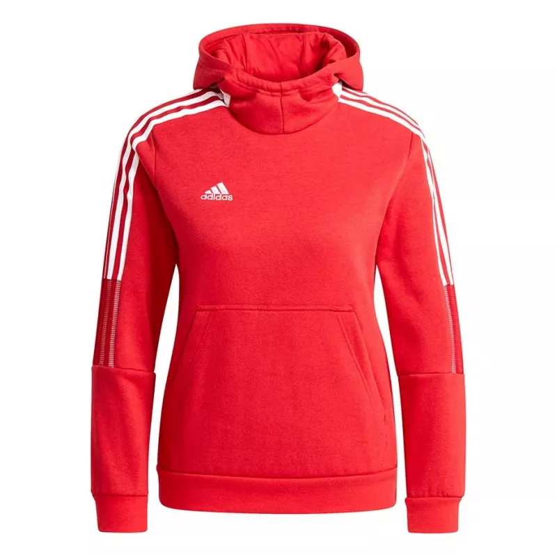 adidas Tiro 21 sudadera con capucha Team Power Red junior talla 116