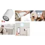 LogiLink Válvula termostática inteligente Zigbee con pantalla LCD, compatible con Tuya, blanca