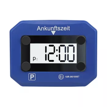LogiLink Disco horario electrónico, certificado KBA, azul