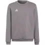 adidas Entrada 22 Sudadera con capucha niños gris sudadera H57477 (116 cm)