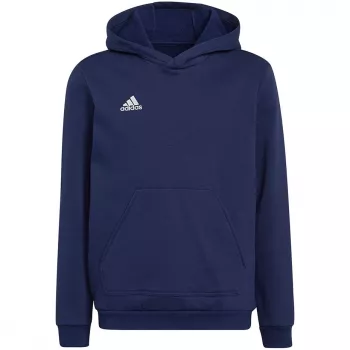 adidas Entrada 22 Sudadera con capucha para niños Navy Blue 140cm