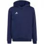 adidas Entrada 22 Sudadera con capucha para niños Navy Blue 140cm