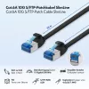 LogiLink SlimLine Cat.6A S/FTP Cable de parcheo LSZH, 20 m, negro