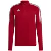 adidas Condivo 22 Sudadera de entrenamiento hombre roja HB0007