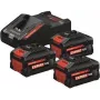 Bosch Kit de inicio 3x batería EXBA 18V 8.0Ah con cargador EXAL 18V-160 (0615V0005R)