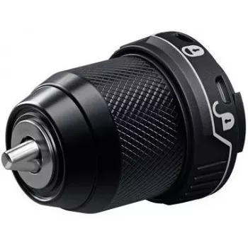 Bosch FlexiClick adaptador de portabrocas GFA 12-M Professional (negro, para herramientas FlexiClick de 12V y adaptador angular GFA 12-W)