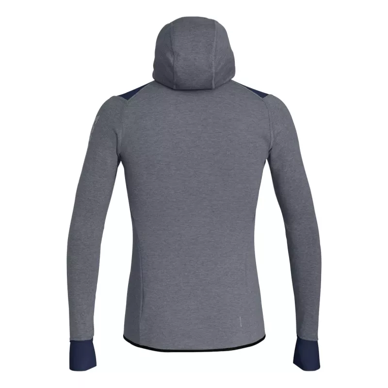 Salewa Puez 2 Dry Camiseta con Capucha Manga Larga Full Zip Navy Blazer XL