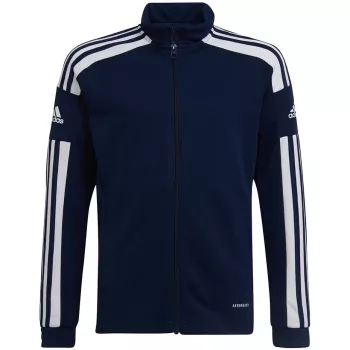 adidas Squadra 21 Sudadera de Entrenamiento con Cremallera Completa Azul Marino Joven 152cm