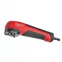 Milwaukee SHOCKWAVE Impact Duty Juego de Vasos de Impacto Hexagonal 1/4 pulgadas, 11 Piezas Métrico (5-13mm) con Adaptador