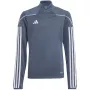 adidas Tiro 23 League chaqueta de entrenamiento gris blanco jóvenes 152cm HS3491