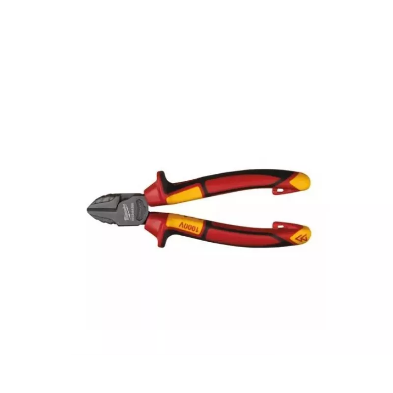 MILWAUKEE cizalla lateral 180mm VDE aislada 1000V acero cromo-vanadio alicate de corte