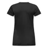 Salewa Camiseta Solid Dry para mujer Black Out Talla L