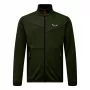 Salewa hombre Puez Cammino forro polar con capucha y cremallera completa, verde oliva oscuro, talla XL