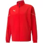 PUMA teamRISE Sideline chaqueta con cremallera completa hombre, rojo, talla S