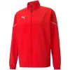 PUMA teamRISE Sideline chaqueta con cremallera completa hombre, rojo, talla S