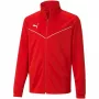 Puma teamRISE chaqueta de entrenamiento de poliéster Jr rojo 657393 01 176cm