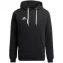 adidas Entrada 22 sudadera con capucha hombre negra XL