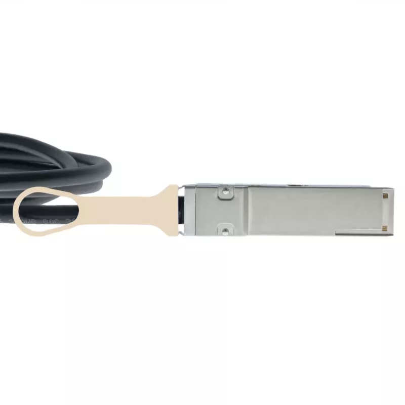 BlueOptics Molex 74764-1201 Cable de cobre de conexión directa BlueLAN QSFP+ compatible, 2m, 40Gbps, pasivo, 30 AWG, Negro