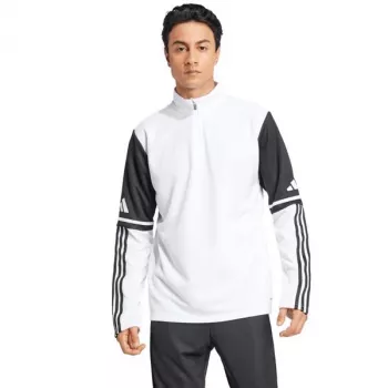 adidas Hombre Squadra 25 Chaqueta de entrenamiento Blanco/Negro XL