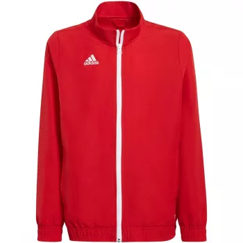 adidas Entrada 22 chaqueta de presentación niños roja H57540 164cm