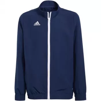 adidas Entrada 22 chaqueta de presentación azul marino juvenil 128cm