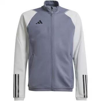 adidas Tiro 23 Competition sudadera de entrenamiento Team Grey 2/negro hombre Slim Fit