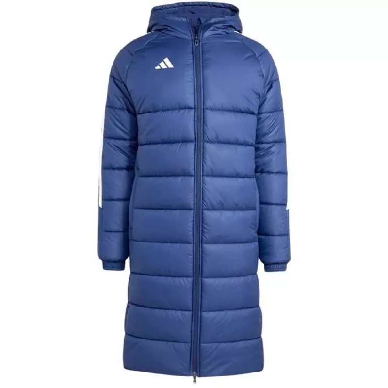 adidas Tiro 24 chaqueta acolchada larga hombre Team Navy Blue 2 / blanco talla M