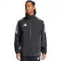 adidas Tiro 24 chaqueta impermeable hombre negra/blanca 2XL