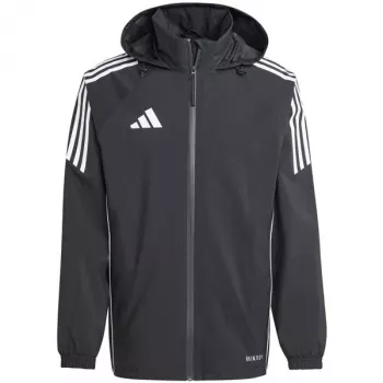 adidas Tiro 24 chaqueta impermeable hombre negra/blanca 2XL