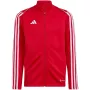 adidas Tiro 23 League Sudadera de entrenamiento para niños rojo HS3527 128cm