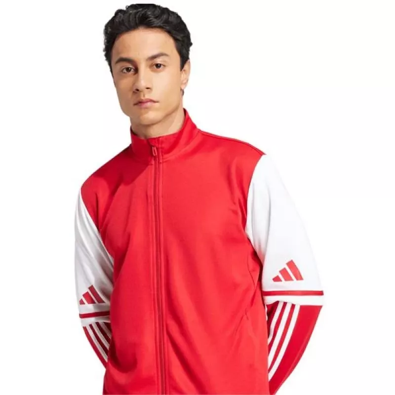 adidas Squadra 25 Sudadera de entrenamiento hombre rojo/blanco 2XL