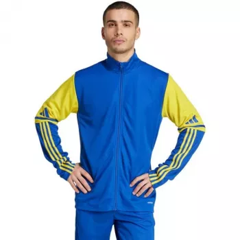 adidas Squadra 25 Camiseta de entrenamiento para hombre fútbol, poliéster reciclado AEROREADY Team Royal Blue/amarillo L