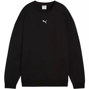 Puma Sudadera ESS Oversized Crew TR mujer negro M