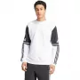 adidas Sudadera Squadra 25 Crew hombre blanco/negro talla M