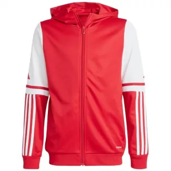 adidas Sudadera con capucha Squadra 25 niños Team Power Red/Blanco 164 cm