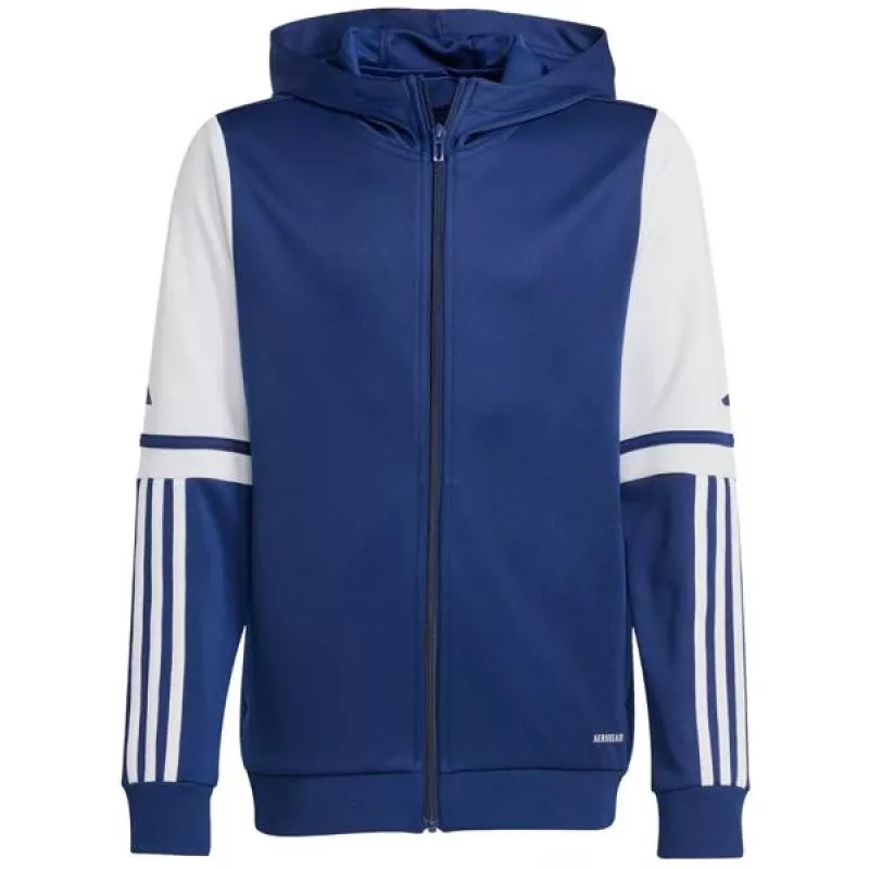 adidas Sudadera con capucha Squadra 25 niños Team Navy Blue/Blanco talla 152