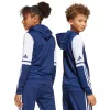 adidas Sudadera con capucha Squadra 25 niños Team Navy Blue/Blanco talla 152
