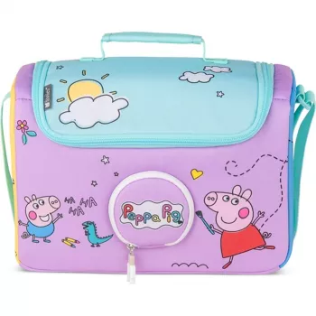 Tonies HörSpiel Transporter - Peppa Pig Bolsa para Toniebox y figuras Tonies, Rosa