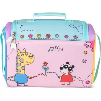 Tonies HörSpiel Transporter - Peppa Pig Bolsa para Toniebox y figuras Tonies, Rosa