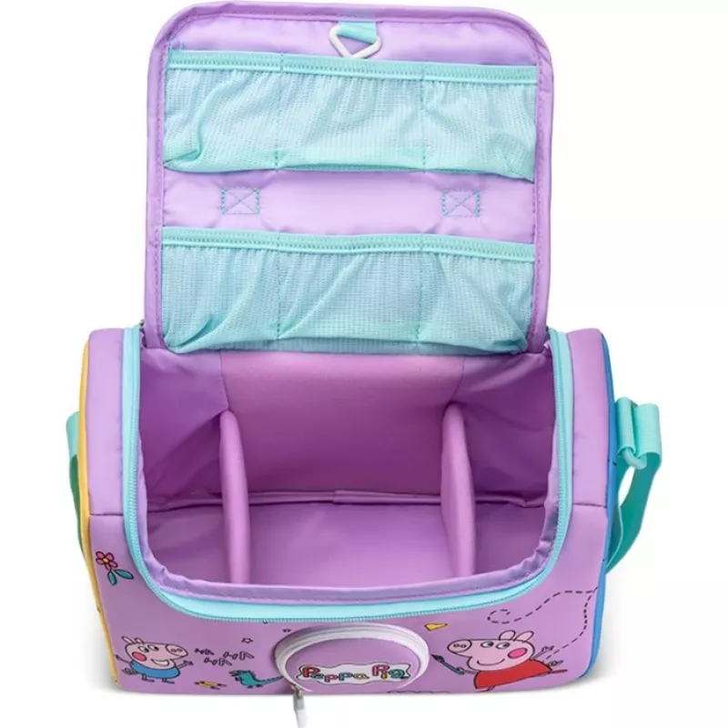 Tonies HörSpiel Transporter - Peppa Pig Bolsa para Toniebox y figuras Tonies, Rosa