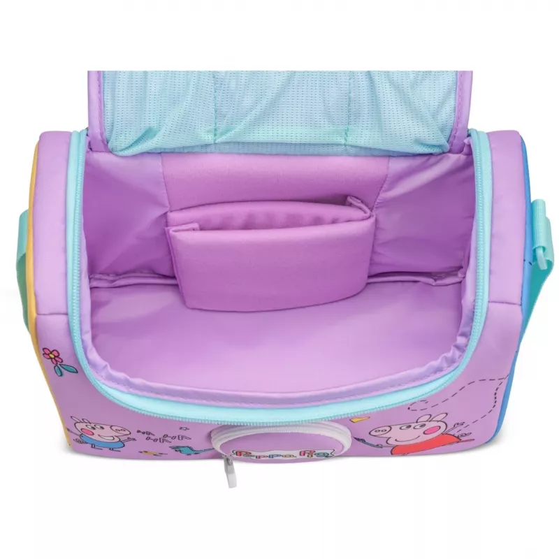 Tonies HörSpiel Transporter - Peppa Pig Bolsa para Toniebox y figuras Tonies, Rosa