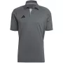 adidas Tiro 23 Competition Camiseta polo Gris Cuatro/Negro HU1344 S