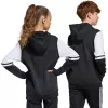 adidas Squadra 25 sudadera con capucha para niños negro 116cm