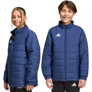 adidas Entrada 26 chaqueta de entrenamiento ligera para niños unisex azul marino claro 152cm
