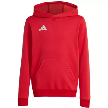 adidas Entrada 26 sudadera con capucha niños rojo 164cm