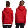 adidas Entrada 26 sudadera con capucha niños rojo 164cm